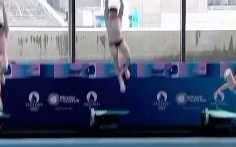 当着小马的面，法国运动员跳水失败笑翻全网，网友：很法国，可以笑，但不能嘲笑……