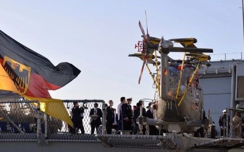 战舰穿越“台海”？德国现在就是个笑话