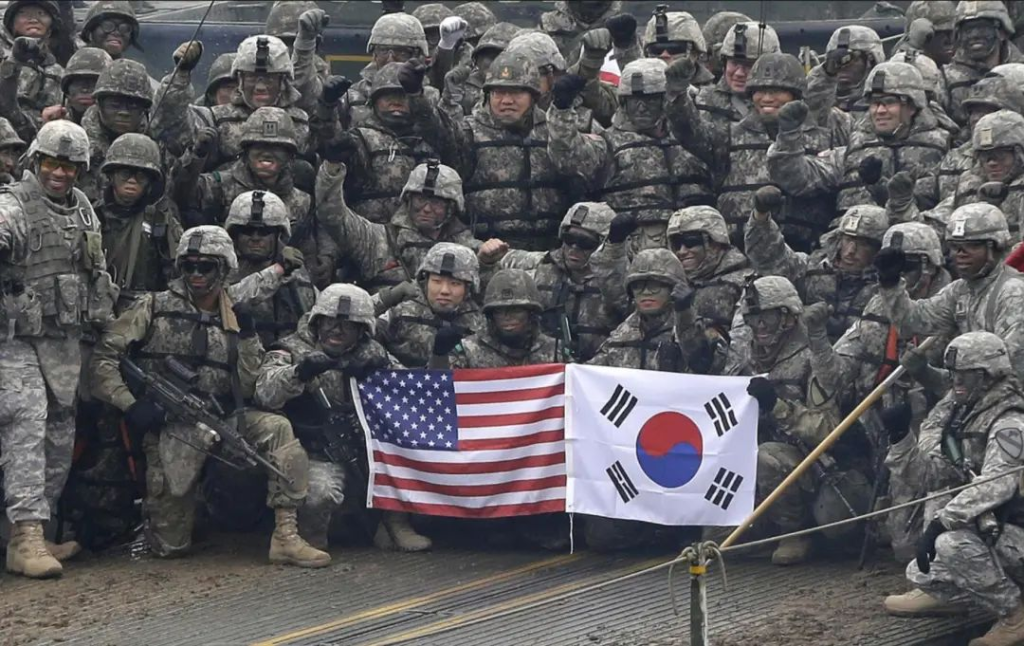 笑翻天了!美国突然变脸,一根大棒砸到韩国头上,首尔已被打懵