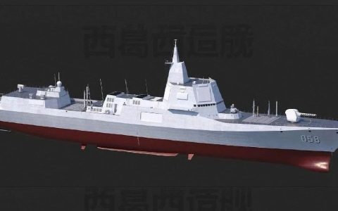 052D潜力殆尽、058火力全开！新一代9000吨通用驱逐舰强势来袭！