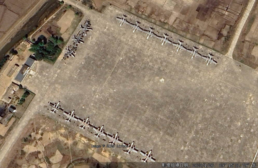 最后的轰-5归来!朝鲜空军轰炸机部队时隔4年回到丹东对岸