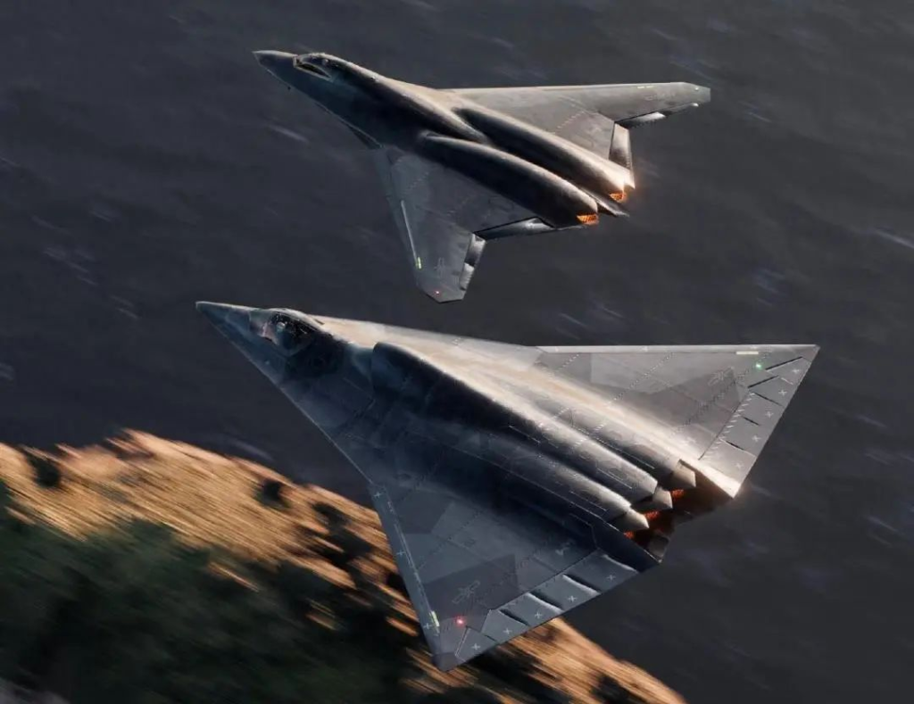 他们急眼了!美称中国六代机是“会飞的纸老虎”,吓唬西方的模型