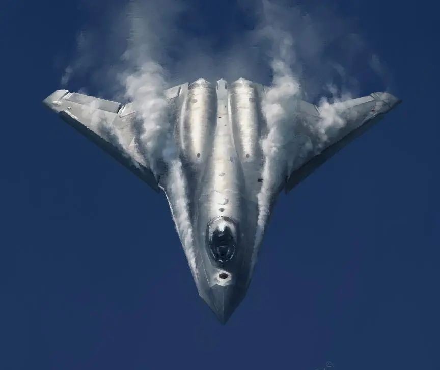 他们急眼了!美称中国六代机是“会飞的纸老虎”,吓唬西方的模型