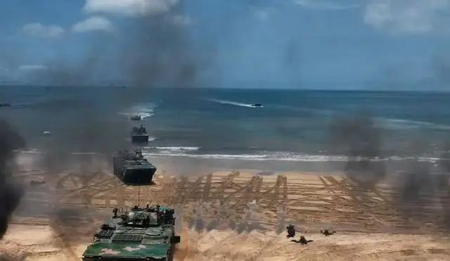 大兵团抵近台岛！这次解放军没说行动结束时间？