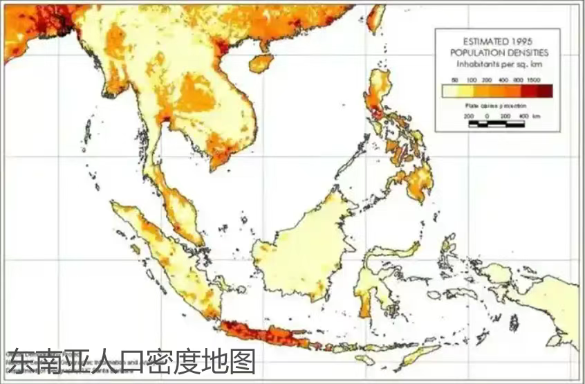 突然发现，老挝是中国南面唯一地广人稀的国家？