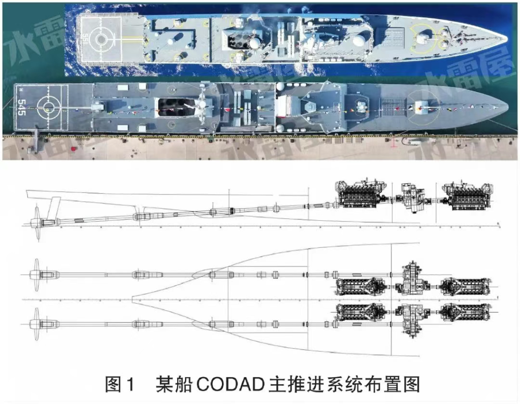054B动力系统分析！"全柴动力"or"综合电力"？