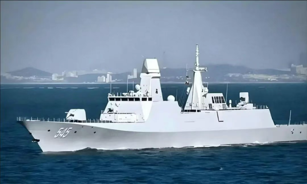 054B护卫舰动力舱曝光，采用新一代高速柴油机，最大航速突破30节