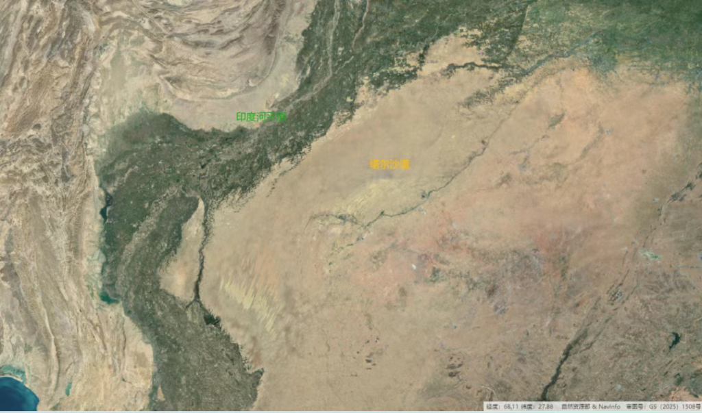 印巴争夺的克什米尔，精华是这个长方形的肥沃盆地