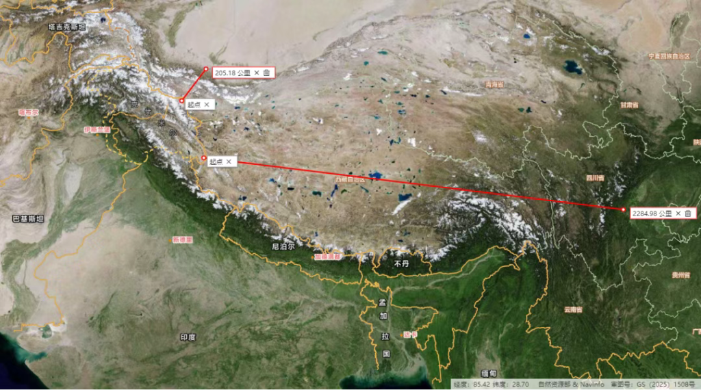 印巴争夺的克什米尔，精华是这个长方形的肥沃盆地