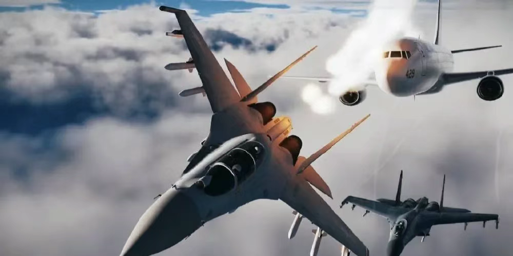 日本怎么敢的？歼15挂实弹驱离日本侦察机，竟然被倒打一耙，看来还是得铝箔条教育