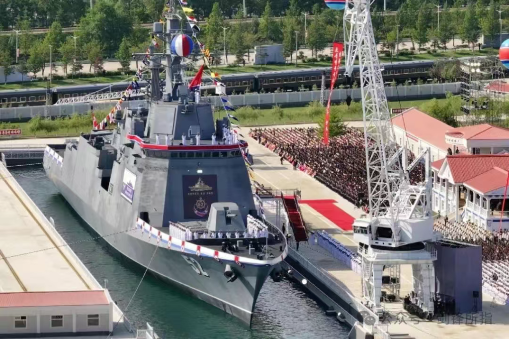 快到离谱!朝鲜倾覆的“崔贤”级驱逐舰二号舰,直接跨过舾装环节