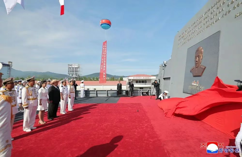 奇迹！朝鲜“姜健”号驱逐舰修复成功再次下水