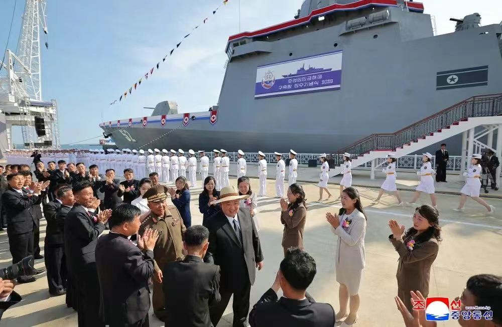 奇迹！朝鲜“姜健”号驱逐舰修复成功再次下水