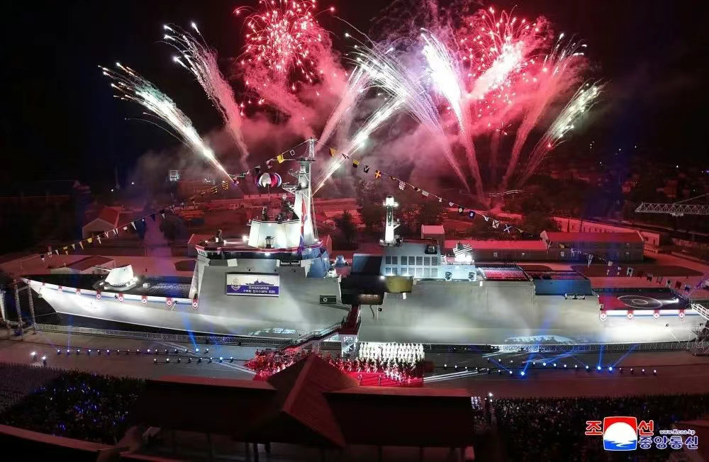 奇迹！朝鲜“姜健”号驱逐舰修复成功再次下水