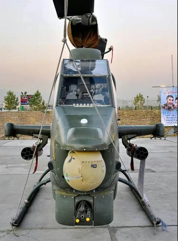 以色列空军摧毁伊朗AH-1直升机,都是巴列维王朝的遗物还经过升级