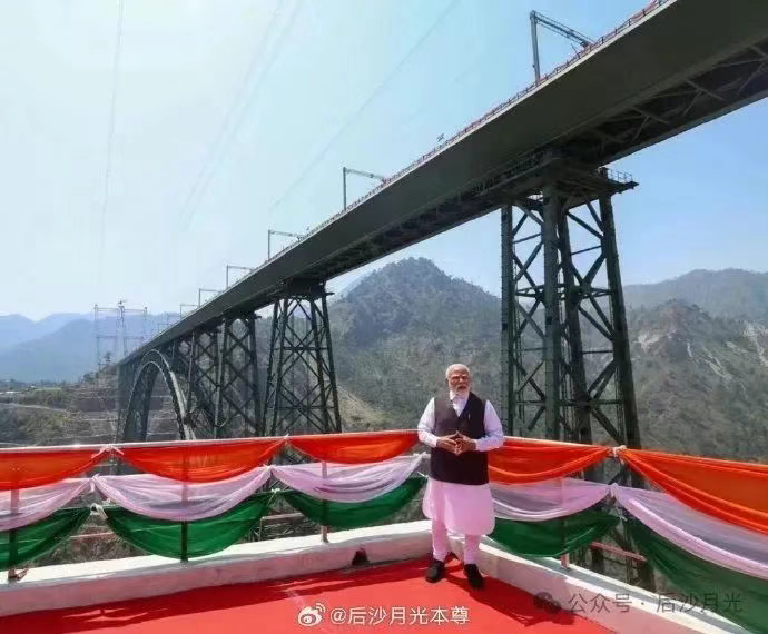 1.3公里大桥,耗时23年!印度又举国欢庆了