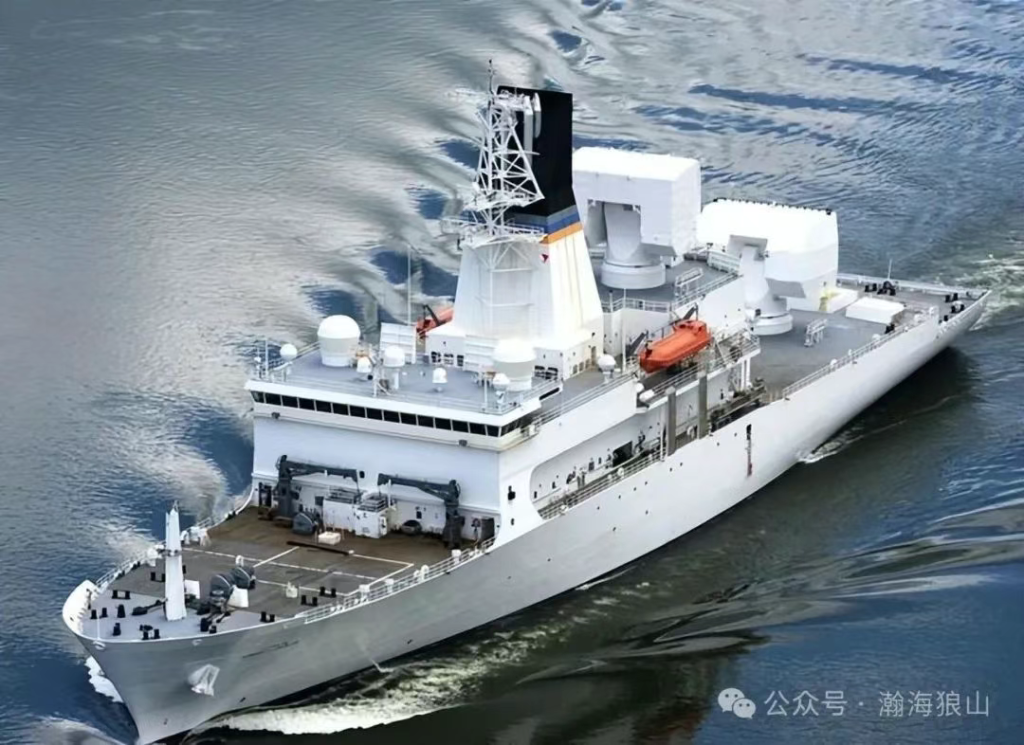 1.4万吨的战略侦察舰抵近到领海线外不足90海里，意欲何为？