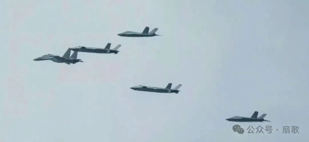 歼20+歼35A+歼16D组合，这个阵让对手很难破！