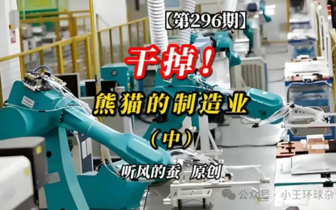 干掉！熊猫的制造业（中）【文字版】——听风的蚕