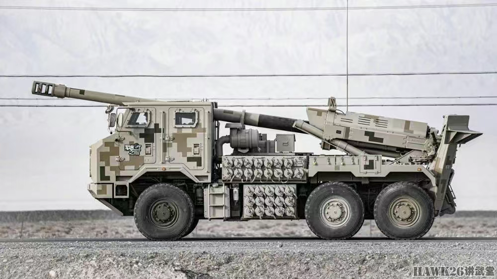 PCL-181自行榴弹炮完成高原演习 与其他卡车炮并不一样