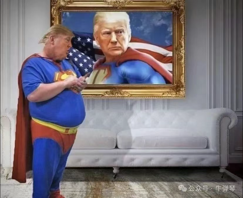 白宫贴出一张图,全世界哭笑不得