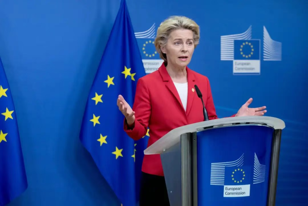 冯德莱恩疯狂攻击中国3点，欧盟在中国彻底失去地位！