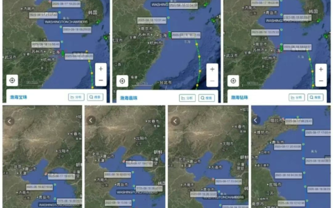 这阵仗有点离谱，7艘大型滚装船南下，要和岸舰连接器联合演习？
