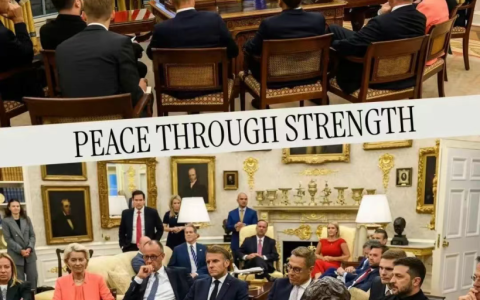 这是白宫里前所未见的一幕