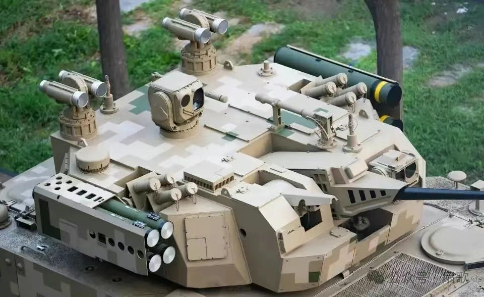 新伞兵战车炮塔出现:具备打击蜂群无人机的能力!