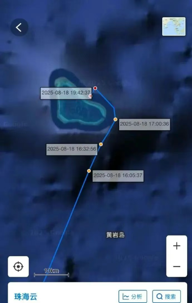 真·建议被采纳！中国无人母舰已经抵达黄岩岛！