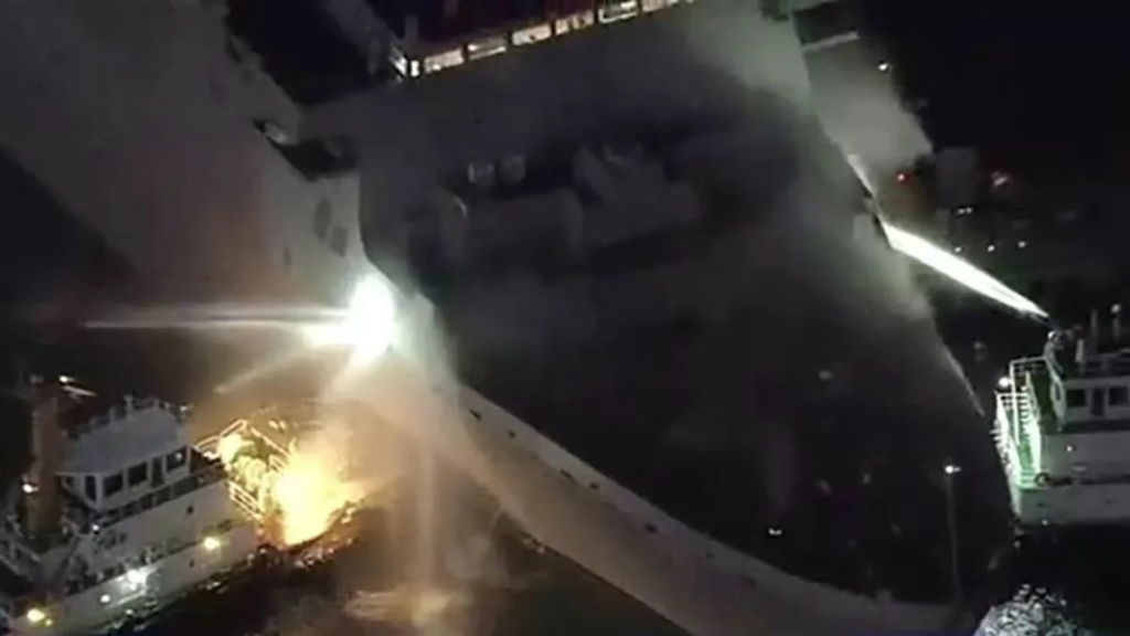 一场大火，烧穿了美国“太平洋震慑”战略的底裤