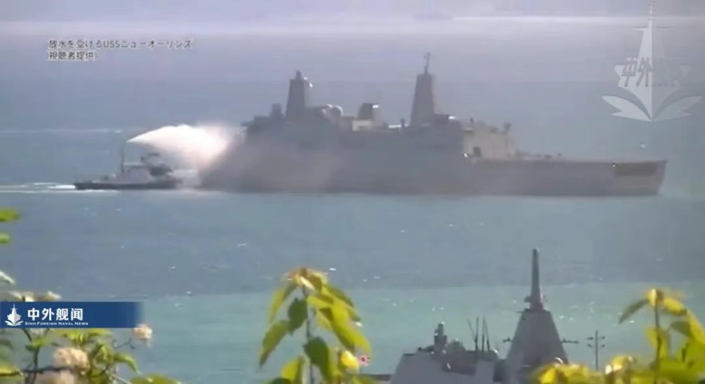 美国海军“新奥尔良”号自燃另有隐情！