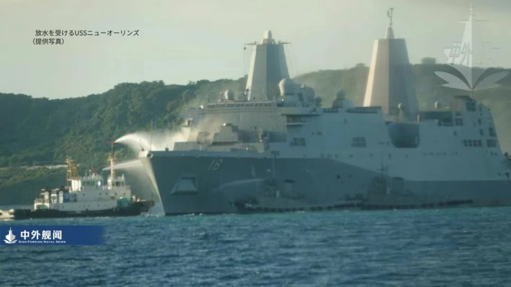 美国海军“新奥尔良”号自燃另有隐情！