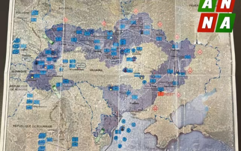 26国驻军地图泄露，法国在乌克兰的驻军位置，让特朗普很不舒服