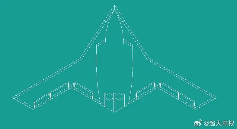 这下轰-20真的不香了，国外卫星又发现一款隐身无人机，比B-21还大！