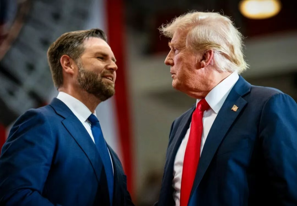 万斯有话直说,等特朗普有个三长两短,他有信心顶上总统之位