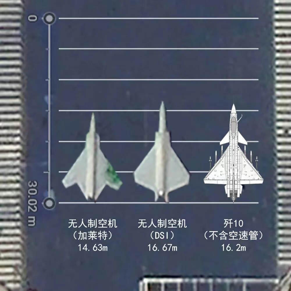 尺寸比歼-10还大，中国两款“无人制空机”全球绝无仅有，已具备7代机雏形！