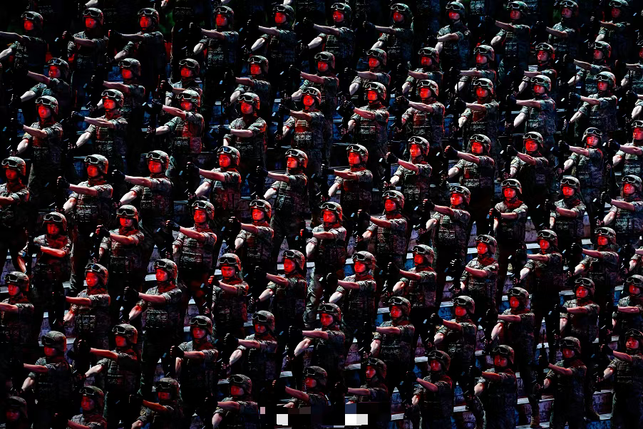 拍照水平暴打法新社，新华社这次拼了