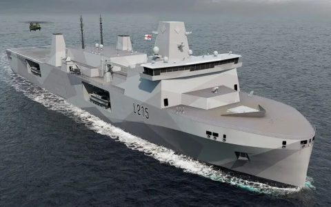 六艘多用途支援舰，英国未来两栖作战的主要力量，2030年才有可能服役