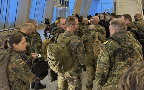 德国士兵，已撤离格陵兰岛