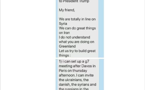 特朗普曝光马克龙短信释放重大信号！伊朗，真的危险了！