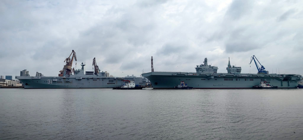 画面曝光!攻击-21正式登上076四川舰:中国在未来海上作战体系建设上,首次占得先机!