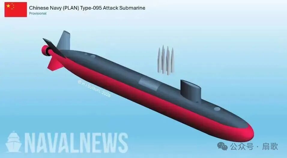 外网报道:09V核动力潜艇下水,排水量达到10000吨