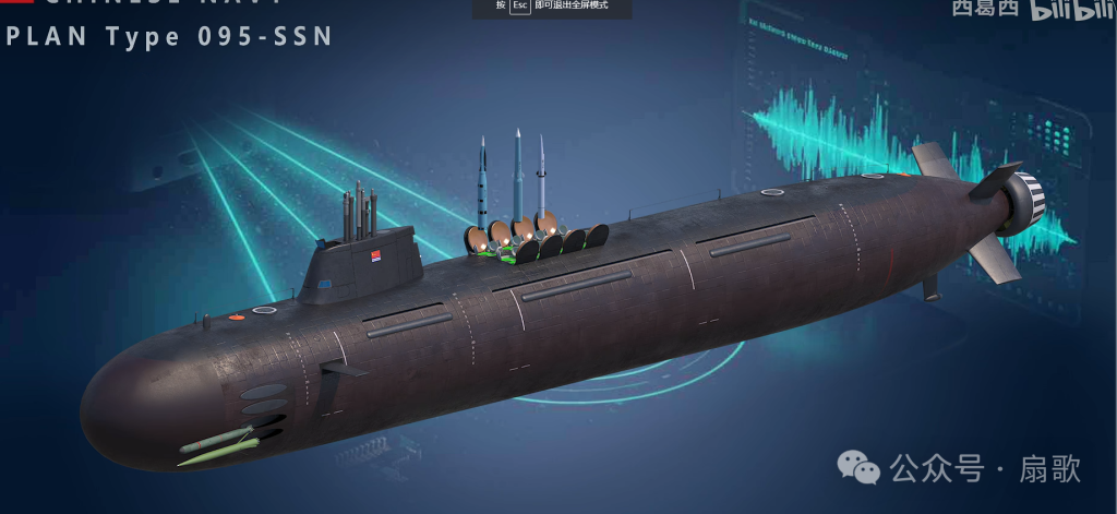 东大的新型核动力攻击潜艇威慑力