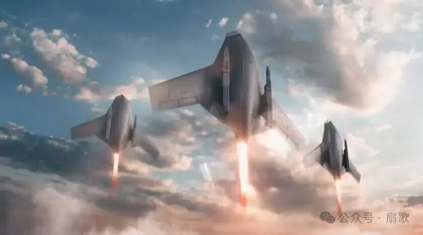 独特X-BAT尾座垂直起降战斗机，适合075使用！