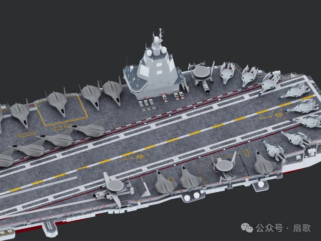 15万吨超级核动力航母结构特点!