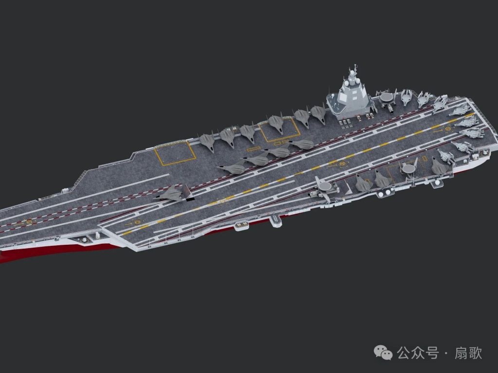 15万吨超级核动力航母结构特点!