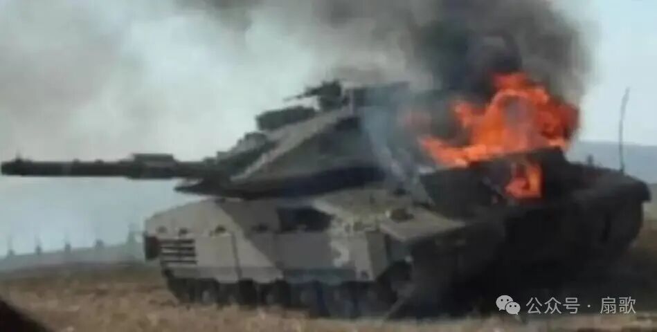 以色列梅卡瓦坦克遭到袭击，损失惨重！再说一下民众战争的承受能力
