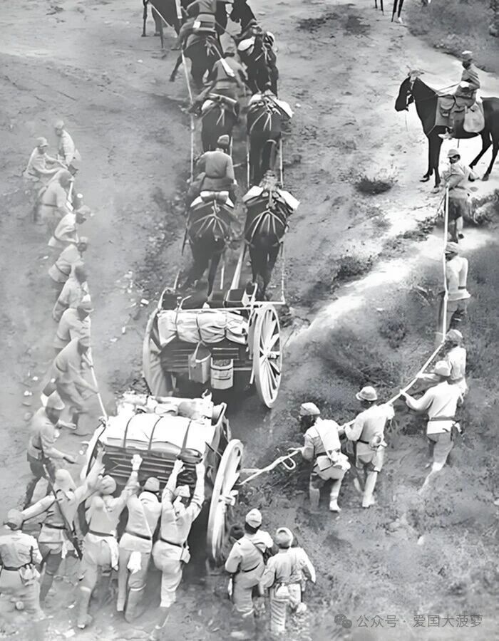 抗战时期日军辎重部队简介,后勤补给远强于国军