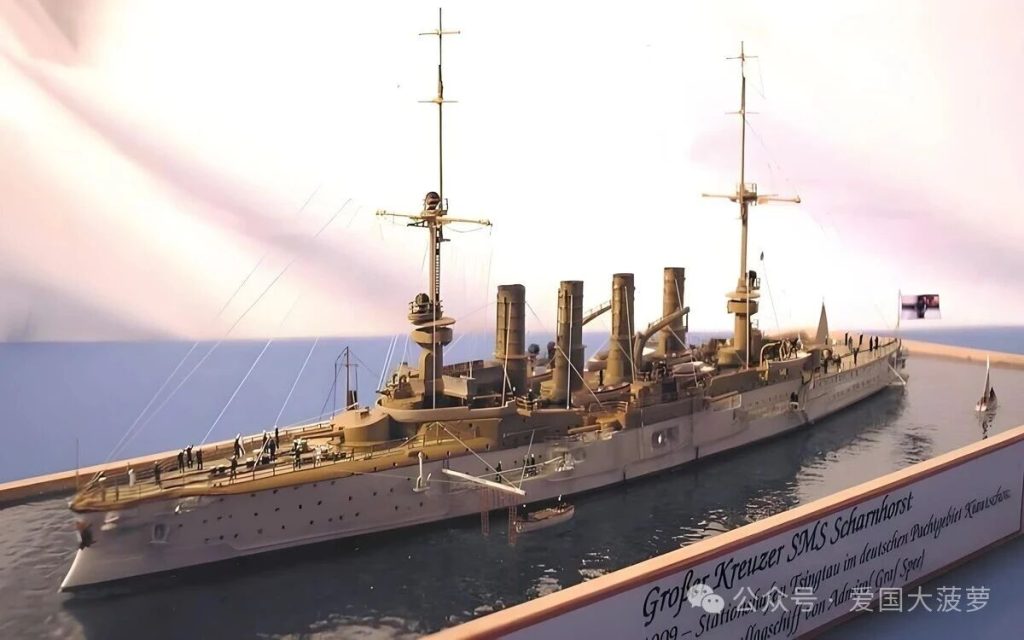 “沙恩霍斯特”级装巡配备240毫米主炮的话，福克兰海战还能一搏